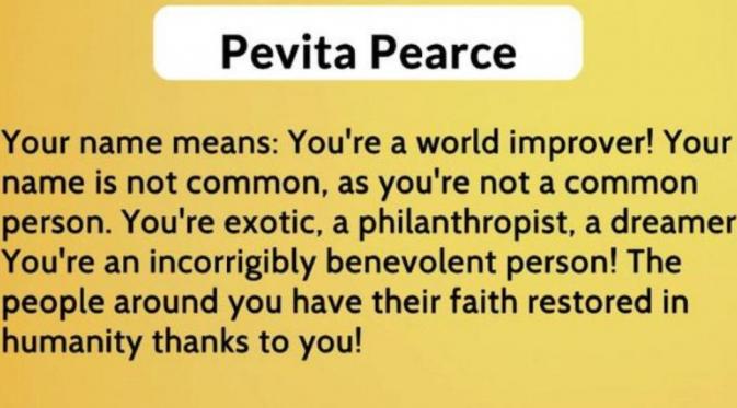 Pevita Pearce (Via: en.nametests.com)
