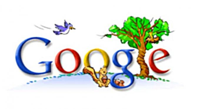 Google Doodle Hari Bumi 2005 | via: ibnlive.in.com