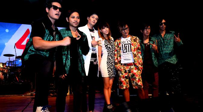 J-Rocks dalam Show Case di Graha Bakti Budaya, Taman Ismail Marzuki (Foto: Bintang.com/Wimbarsana)