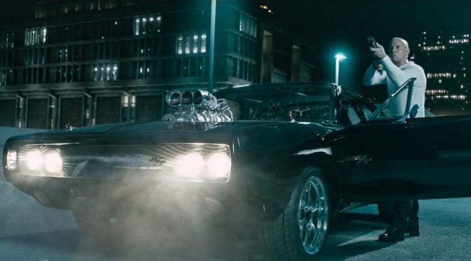 Adegan di film 'Fast & Furious 7'. Foto: THR