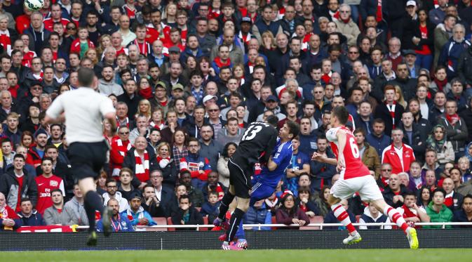 Arsenal Vs Chelsea (Reuters / Eddie Keogh)
