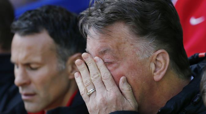 Manajer Manchester United Louis van Gaal (Reuters)