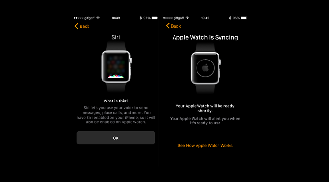 Apple Watch Anda sudah terhubung! Langkah selanjutnya adalah memilih preferensi yang diinginkan untuk jam tangan pintar Anda