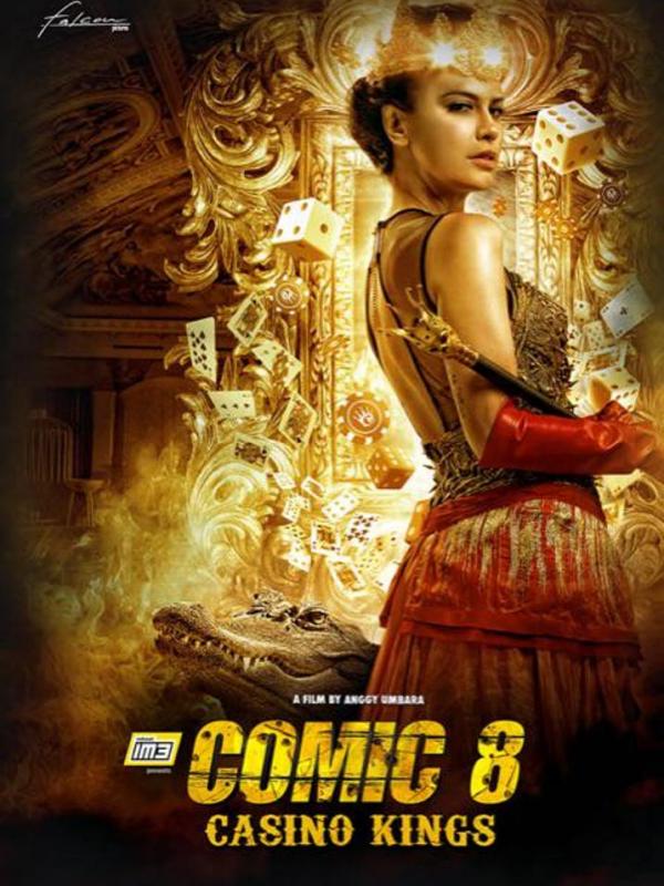 Teaser poster 'Comic 8: Casino Royal'. FotoL Falcon Pictures