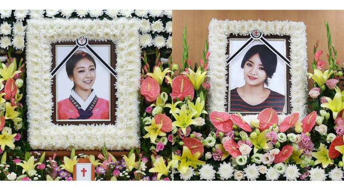 2 Personel Ladies' Code yang meninggal, EunB dan Rise.