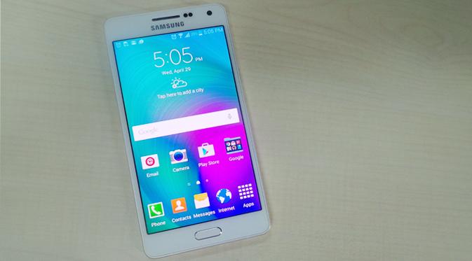 Samsung Galaxy A5 (Iskandar/ Liputan6.com)