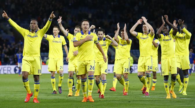 Leicester City vs Chelsea (Reuters / Darren Staples)