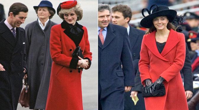 Kate Middleton sering dibandingkan dengan mertuanya, Putri Diana (via main.stylelist.com)
