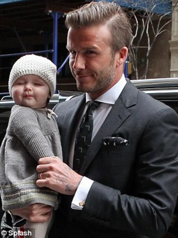David Beckham dan Harper