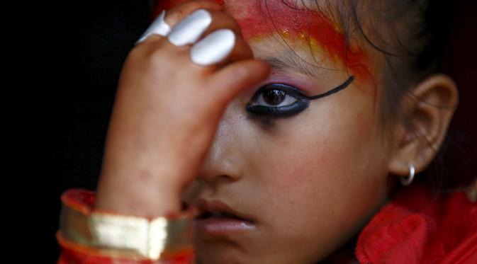 Kumari, 'Dewi Hidup' di Nepal (Reuters)