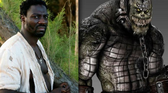 Killer Croc (Adewale Akinnuoye-Agbaje) di film Suicide Squad. Foto: flickeringmyth.com