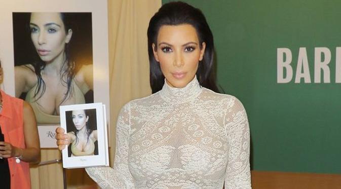 Kim Kardashian. (foto: Mirror.co.uk)