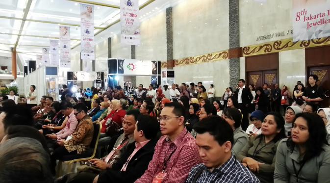 Suasana Pembukaan Jakarta International Jewellery Fair (JIJF) 2015, JCC