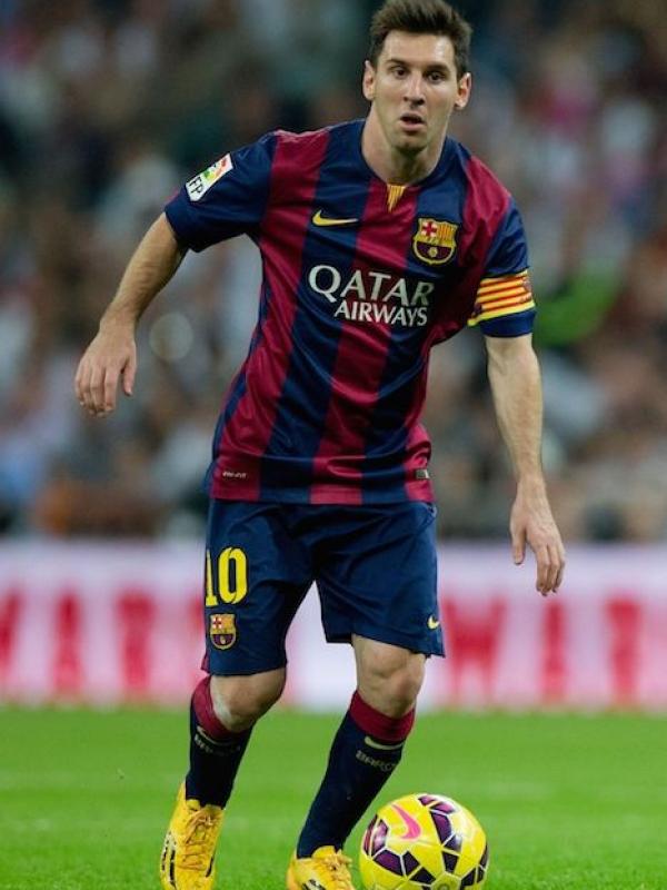 Tinggi badan Lionel Messi 169cm