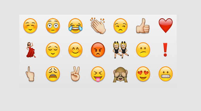 Kumpulan emoticons Emoji