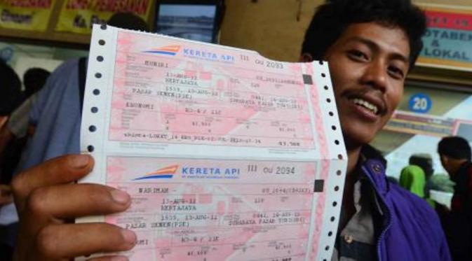 Tiket kereta pada tahun 2011- sekarang (Via: ekapbs.wordpress.com)