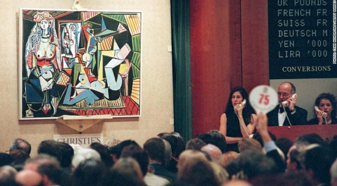Lukisan karya Pablo Picasso `Les femmes d'Alger` terjual seharga Rp 2,37 triliun (Foto: CNN Money)