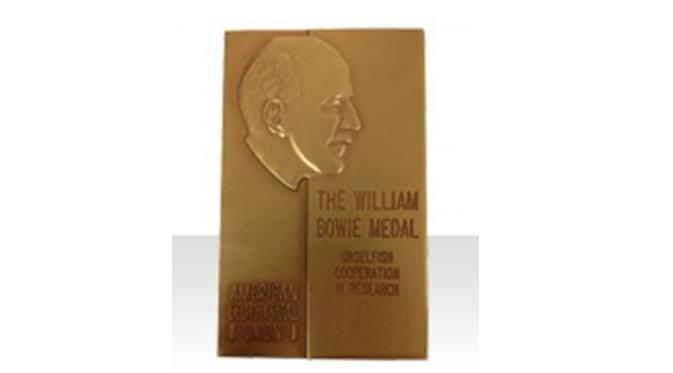 William Bowie Medal (1971) | via: en.wikipedia.org