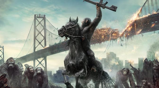 Adegan di film  Dawn of the Planet of the Apes. Foto: Hypable