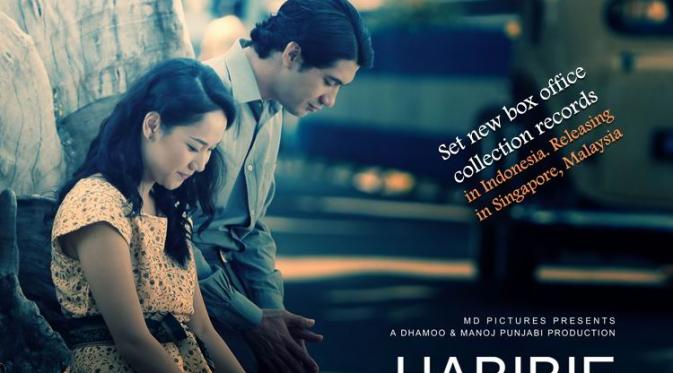 Film biografi terlaris, Habibie & Ainun. Foto: twitter
