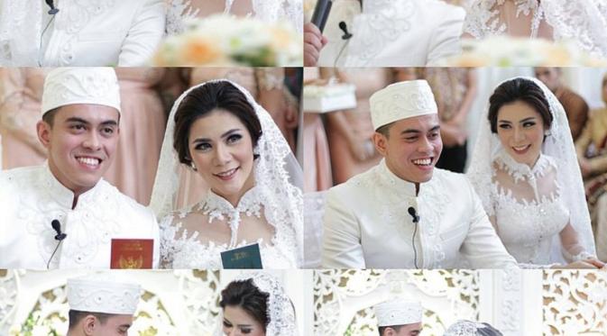 Cynthia Ramlan menikah dengan Elang Tjokro. (Instagram @cynthiaramlan)