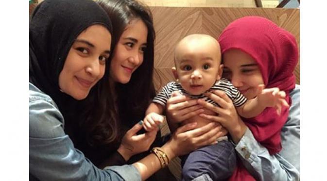Salah satu foto anak Shireen Sungkar, Teuku Adam Al Fatih di Instagram. 