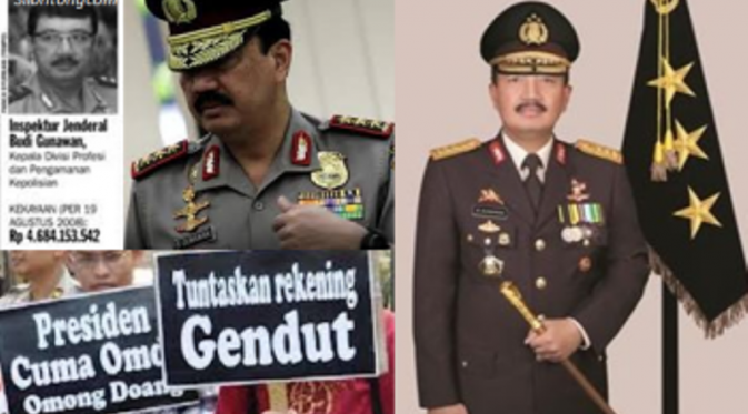 Jenderal Budi Gunawan, Calon Kapolri yang tersangkut rekening gendut (Via: silontong.com)