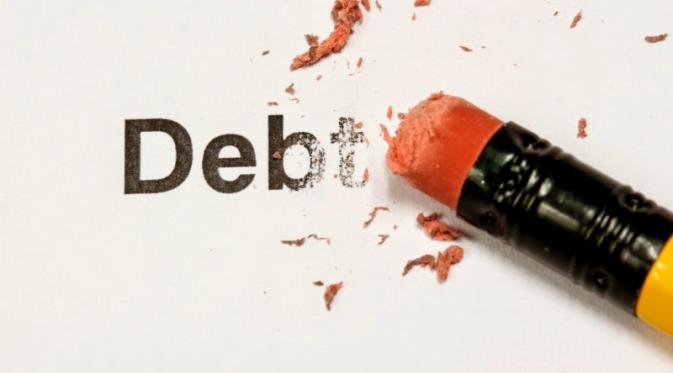Ilustrasi hapus hutang (Via: plus.google.com)