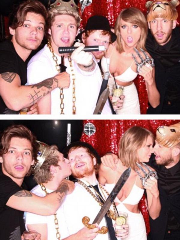 Kegilaan Taylor Swift dengan Ed Sheeran, Calvin Harris, Niall Horan, dan Louis Tomlinson