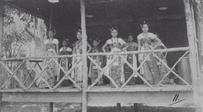 Hari Kebangkitan Nasional, para penari di Medan tahun 1908