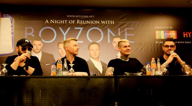 Boyzone Konser di Indonesia (Foto: WImbarsana/bintang.com)