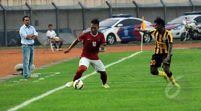 Pemain Timnas Indonesia U-23 Wawan Pebrianto (Helmi Fithriansyah / Liputan6.com)