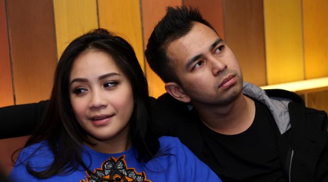 Raffi Ahmad dan Nagita Slavina. (Galih W. Satria/Bintang.com)