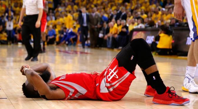 Rockets vs Warriors (AFP)