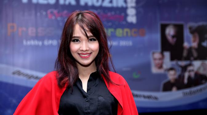 Winda Viska jadi salah satu penampil di acara Fiesta Muzik 2015 (Foto: Wimbarsana/Bintang.com)
