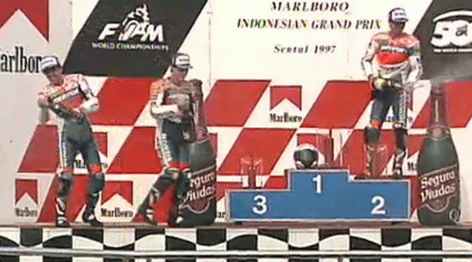 MotoGP di Sirkuit Sentul 1997. Foto: Youtube.
