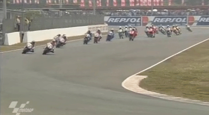 Ajang balapan MotoGP di Sirkuit Sentul 1997. Foto: Youtube.