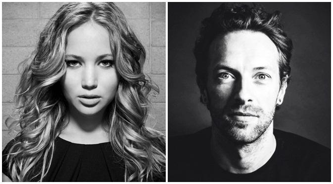 Ilustrasi kedekatan Jennifer Lawrence dan Chris Martin.