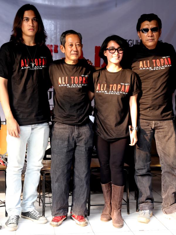 Soft Launching film Ali Topan Anak Jalanan. Foto: Wimbarsana/Bintang.com