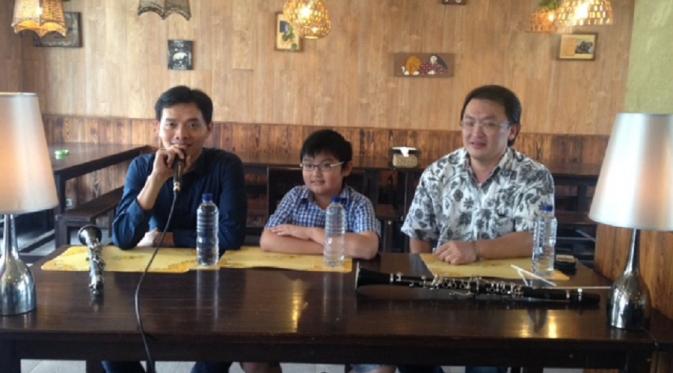 Meski baru berumur 9 tahun, Pemain Klarinet Nicholas Alexander ingin mengharumkan nama Indonesia.
