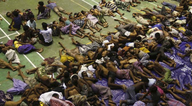 Pengungsi Rohingya di Aceh | via: news.liputan6.com