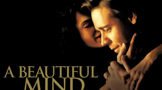 A Beautiful Mind, film yang terinspirasi oleh perjalanan hidup John Nash | via: glogster.com