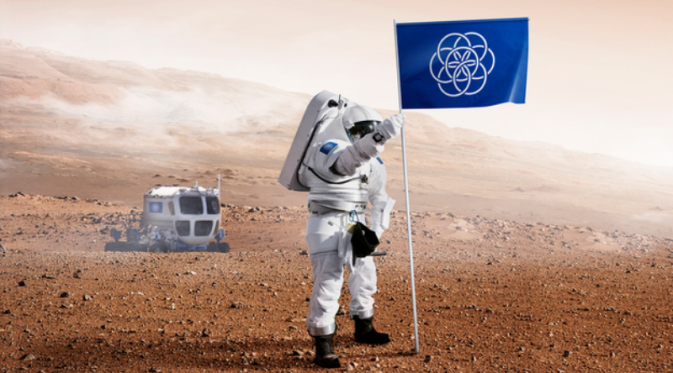 Bendera Planet Bumi | via: www.flagofplanetearth.com