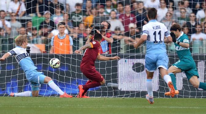 Lazio vs Roma (AFP)
