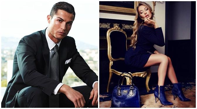 Cristiano Ronaldo dan Alessia Tedeschi pertama kali bertemu dalam acara  Armani Exchange.