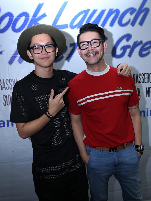 Brandon Salim menyebutkan jika Ferry Salim merupakan ayah yang galak dalam hal pendidikan. (Galih W Satria/Bintang.com)