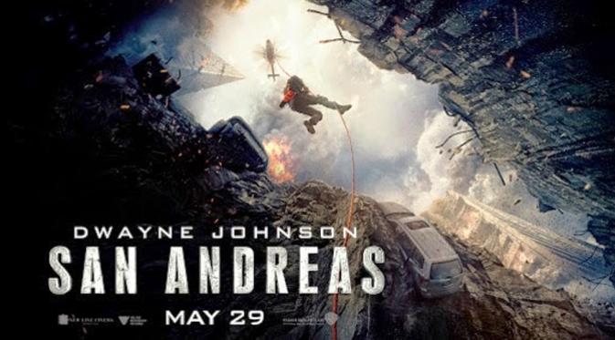 Film 'San Andreas' yang kembali mengangkat tema tentang bencana (YouTube)