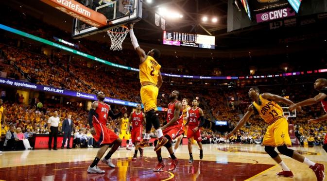 Gim 4 Final Timur NBA: Atlanta Hawks vs Cleveland Cavaliers (AFP / Gregory Shamus)