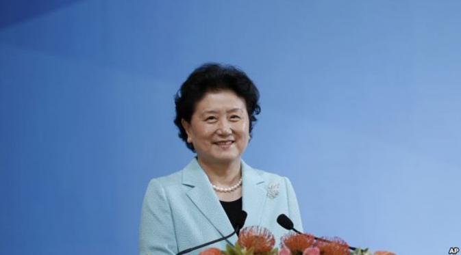Wakil PM China Liu Yandong. (VOA News)