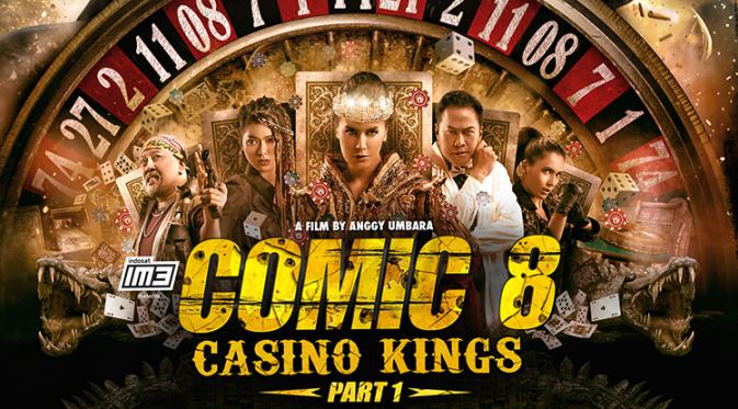 Poster resmi film 'Comic 8: Casino King'. Foto: Falcon Pictures
